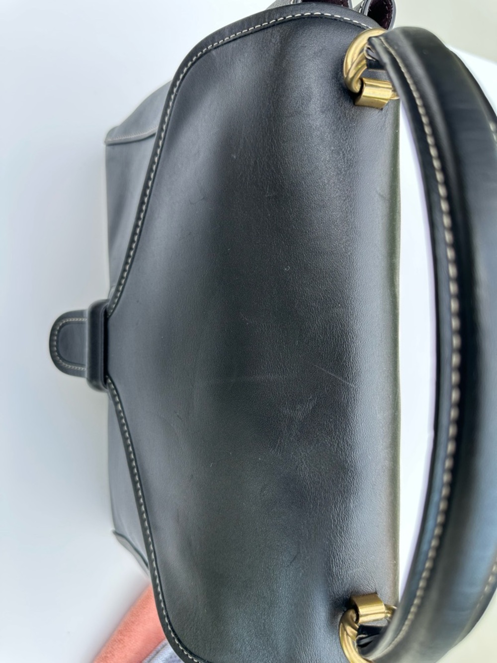 Coach Black courier carryall Leather Top-Handle Satchel - Picture 11 of 11